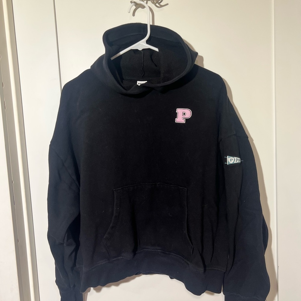 PINK Ivy Campus Fleece Hooded Sweatshirt